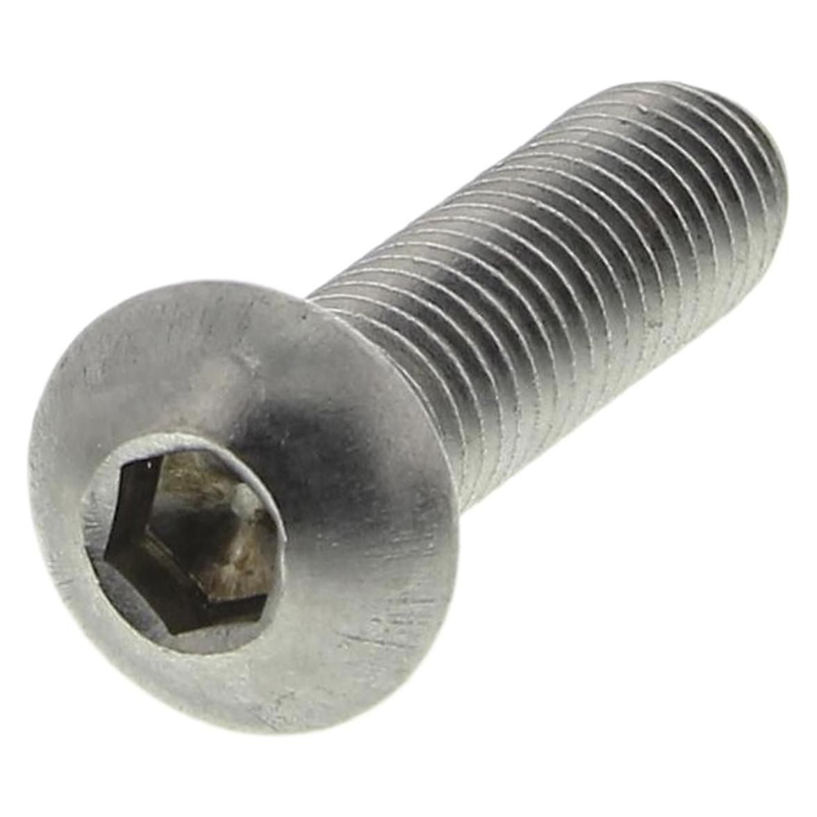 RS PRO A2 S/Steel skt button head screw,M8x30mm (7976103)