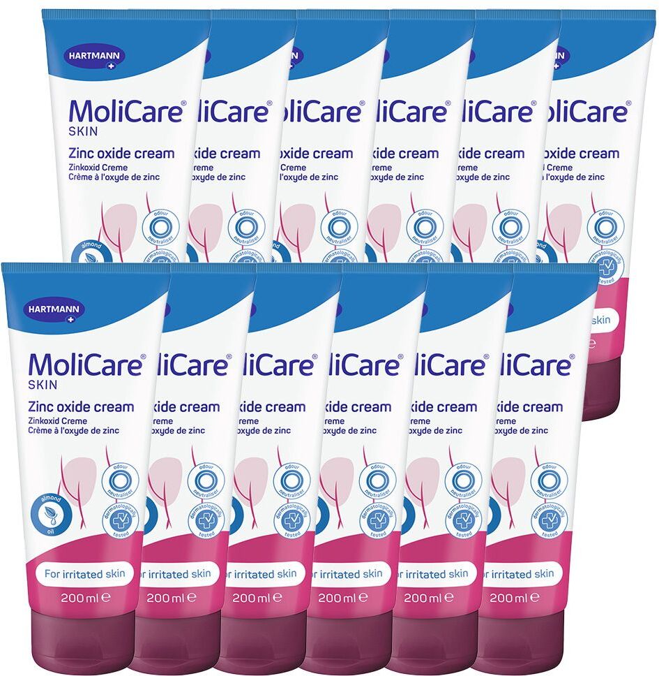 Molicare Skin Zinkoxid Creme 12x200 ml