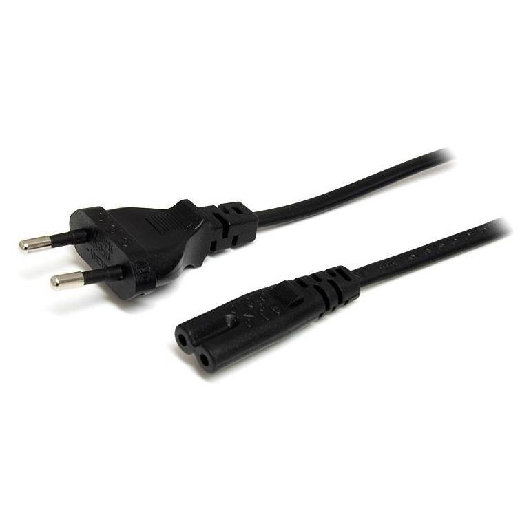 StarTech 2m Laptop Power Cord Eu To C7 (2 m, CEE 7/16) (PXT101NBEU)