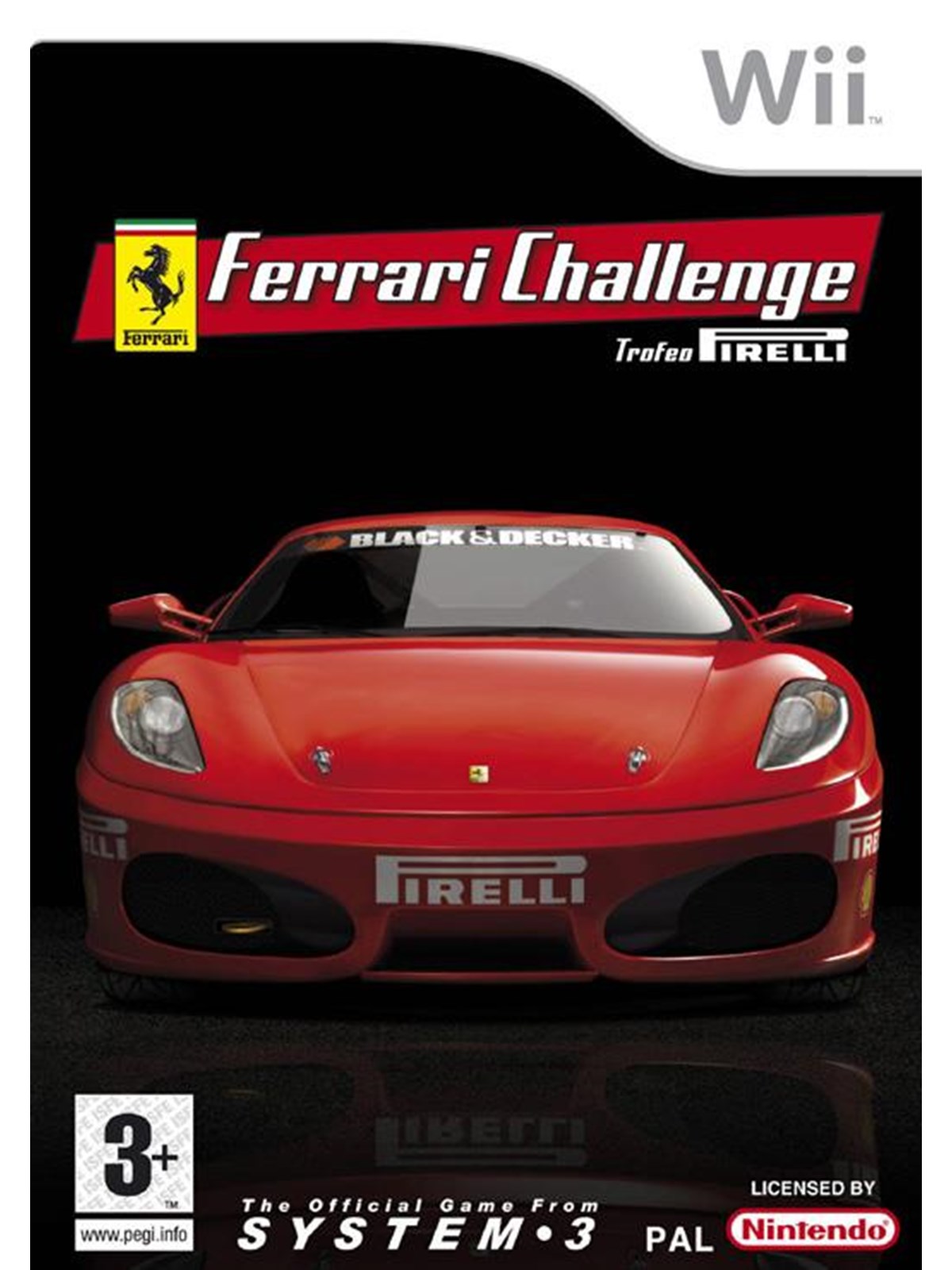 Ferrari Challenge Trofeo Pirelli - Nintendo Wii - Rennspiel - PEGI 3