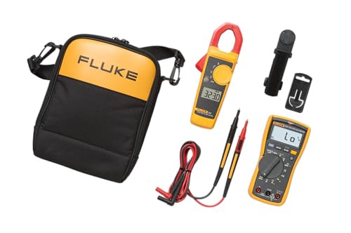 Fluke 117 Multimeter en klemmeter combo kit voor elektriciens