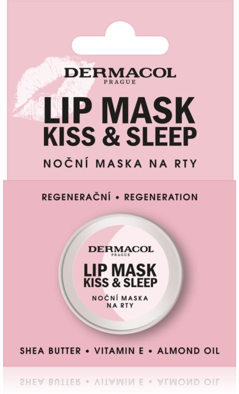 Dermacol Kiss & Sleep night mask for lips fragrance White Chocolate 12 g