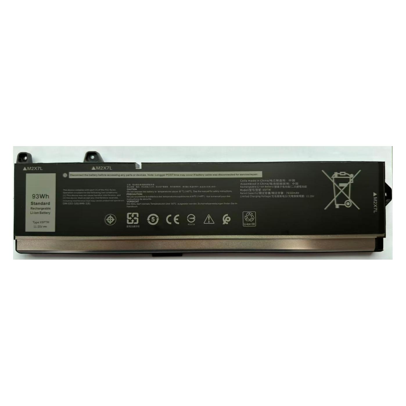 CoreParts Laptop Battery for Dell (1 Zelle, 8050 mAh) (MBXDE-BA0324)