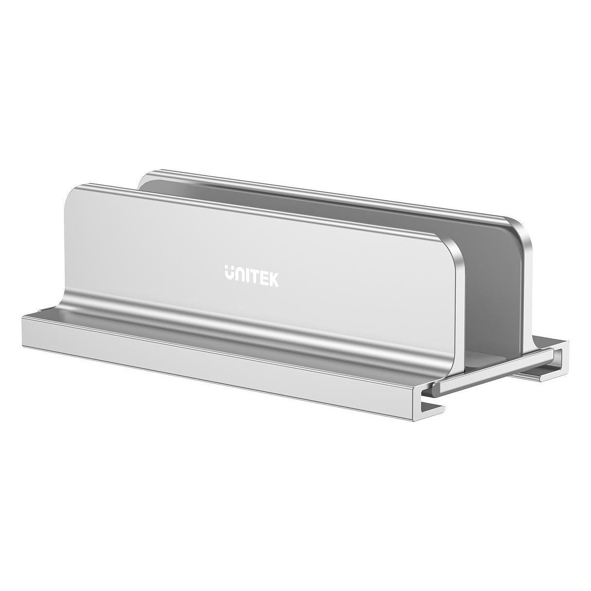 Unitek Stojak na laptopa, pionowy, aluminium (OT172GY)