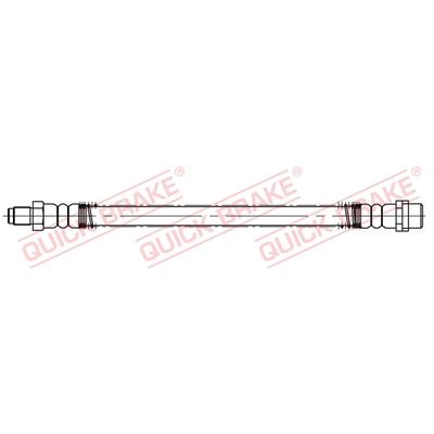 QUICK BRAKE Bremsschlauch 35500 für Mercedes