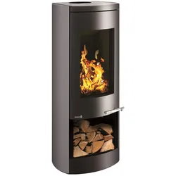 Wamsler Kaminofen Motho - Stahl Schwarz, 8 kW