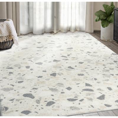 Abani Rugs Nuevo NUE260A Modern Dotted Area Rug