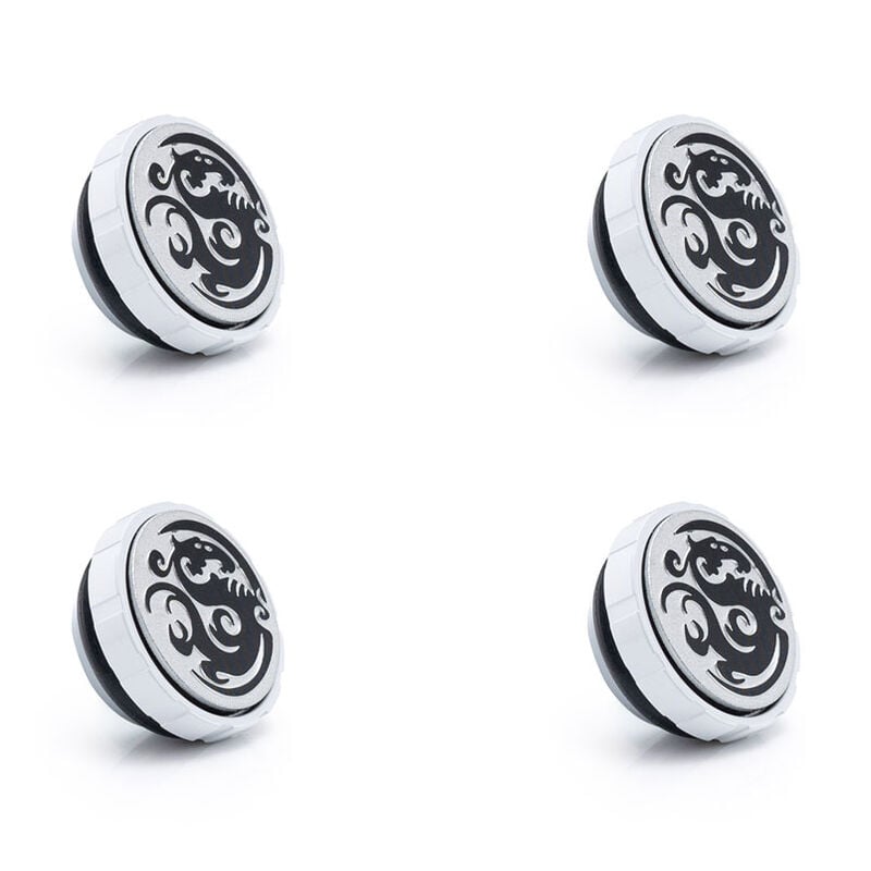 Bitspower Artemis Verschlussstopfen G1/4 Zoll, 4er Pack - weiß