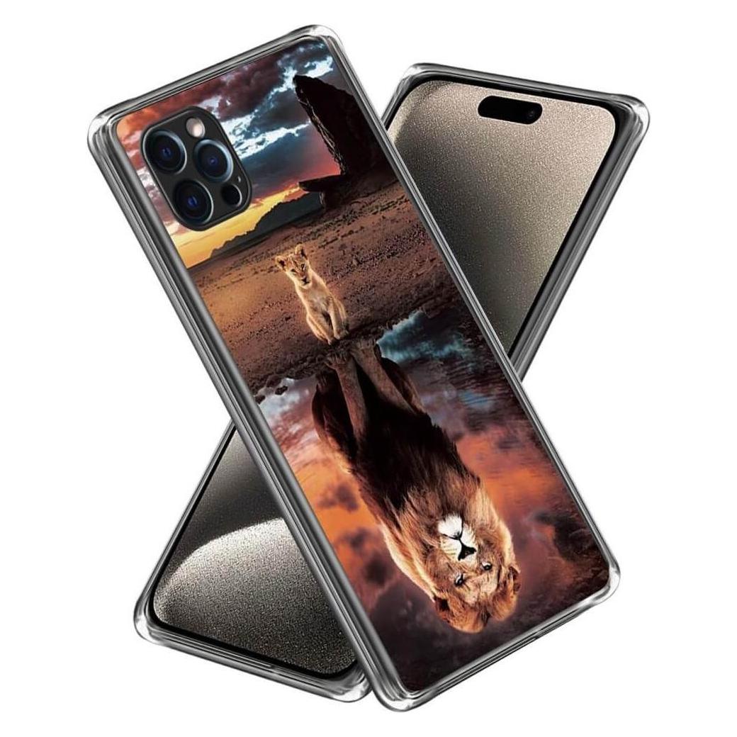 Cover-Discount iPhone 15 Pro - Cover Handyhülle IMD Löwe (Apple iPhone 15 Pro) (660177479F)