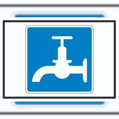 HB-Druck Trinkwasser Symbol A1 (594x841mm)