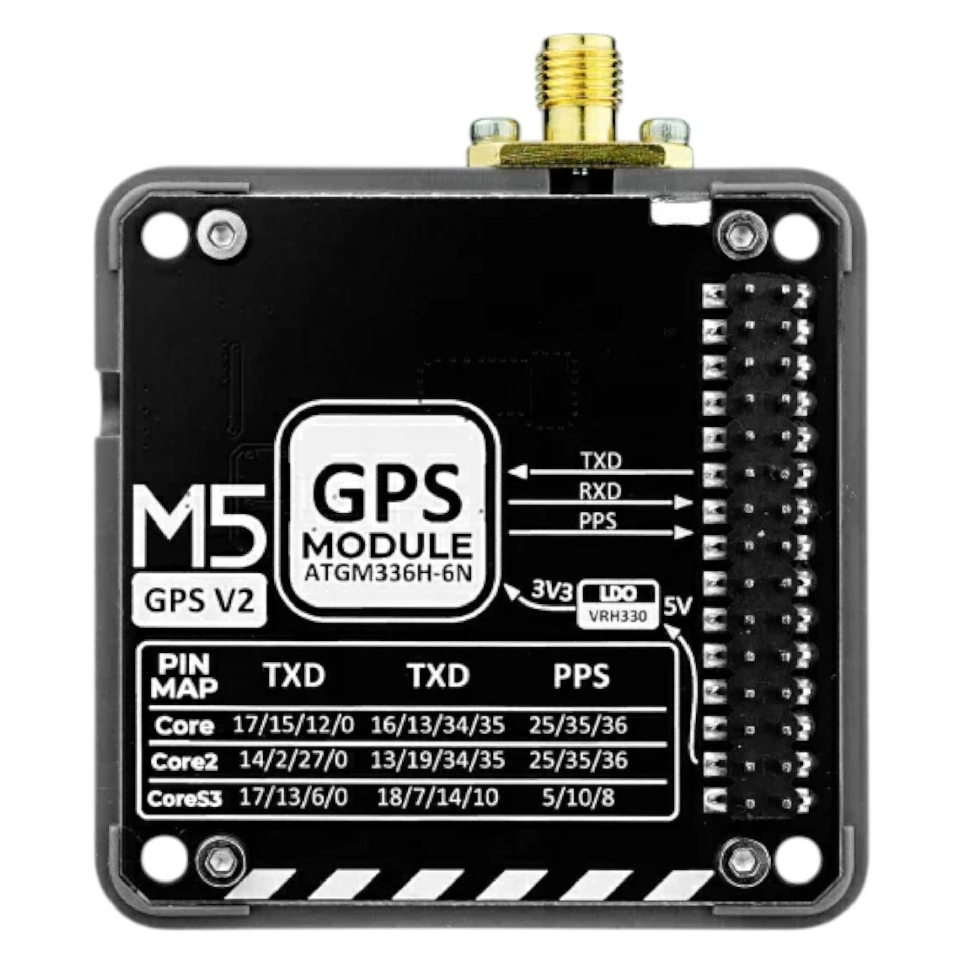 M5Stack GPS v2.0 Module AT6668 mit externer Antenne (54993703)