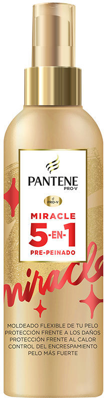 Spray pré-coiffant et protecteur thermique Pantene Miracle 5 En 1 200 ml