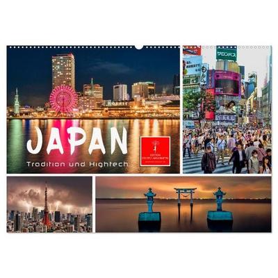 Japan - Tradition und Hightech (Wandkalender 2027 DIN A2 quer), CALVENDO Monatskalender