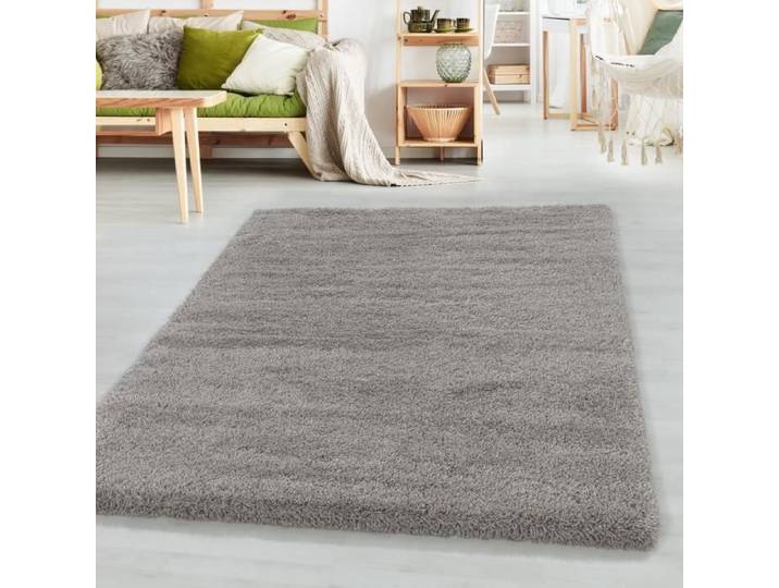 Tapis de salon - SIMPEX - Shaggy - Beige - 160 x 230 cm