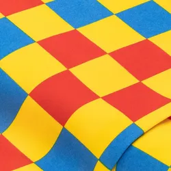 Gabardine "Karo", bunt