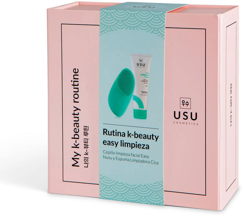 Usu Cosmetics Rutina K-BEAUTY Easy Limpieza coffret 2 pz