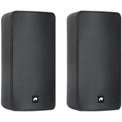 Omnitronic ODP206T installatie luidspreker 100V zwart 2x, PA Lautsprecher, Schwarz