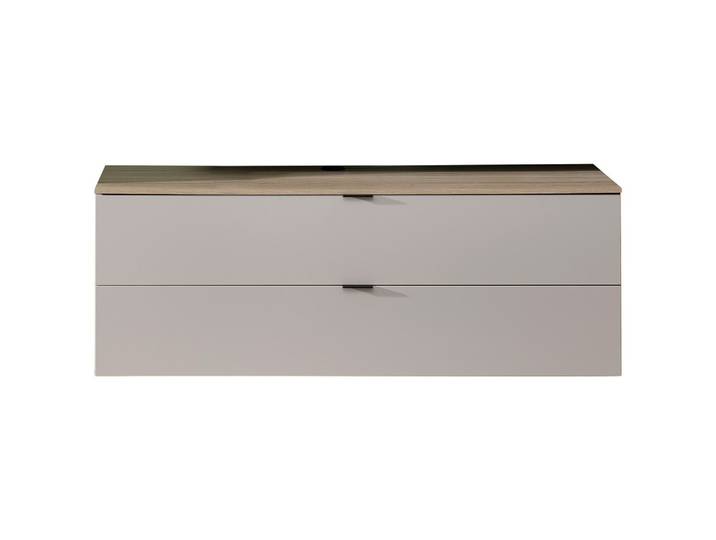 Tv-element Eichefarben, Kaschmir 140/51/44 cm