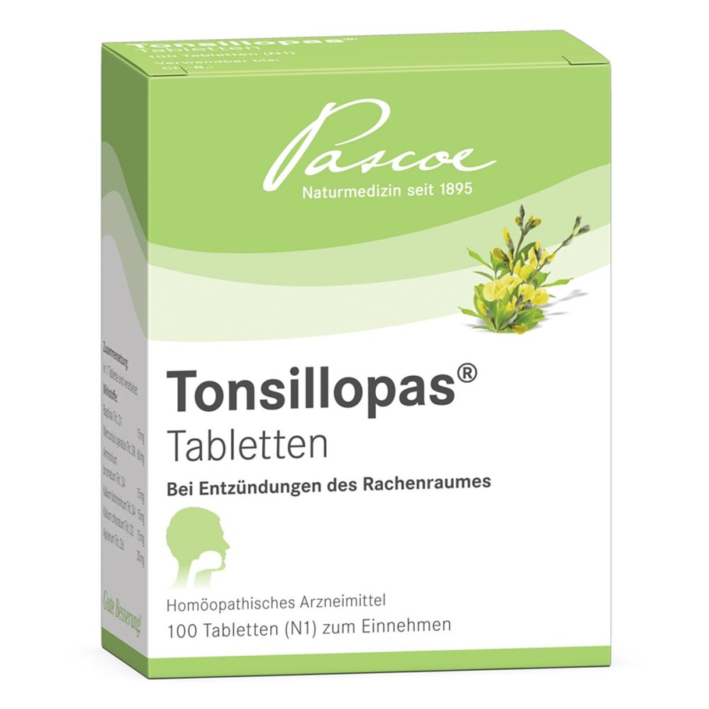 Pascoe pharmazeutische Präparate GmbH Tonsillopas Tabletten 07191055
