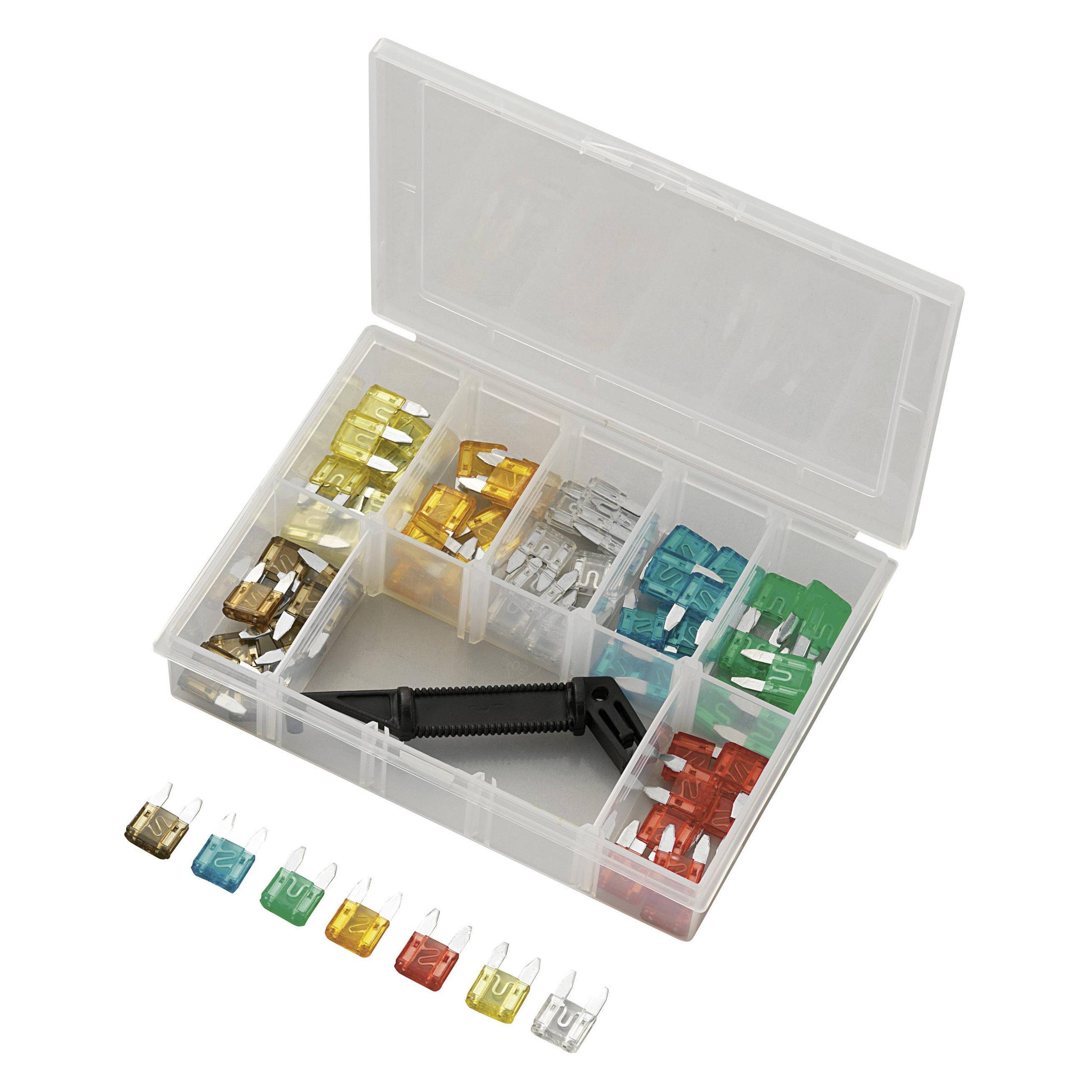 Tru Components Mini-Flachsicherungs-Set für Kfz und Industrie (700027)