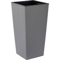 Siena Garden NIZZA GROOVE 833_27 Pflanzgefäß Polypropylen Grau