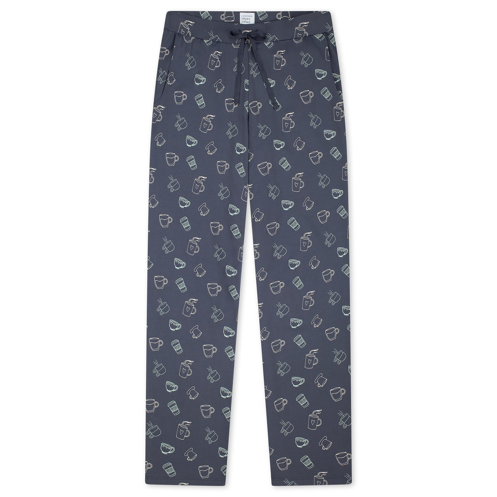 Schiesser Damen Pyjamahose Mix Relax 1er Pack