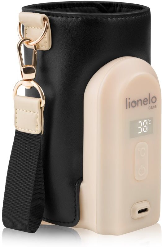 Lionelo Care Thermup Go Evo Chauffe-biberon Black Gold 1 pcs