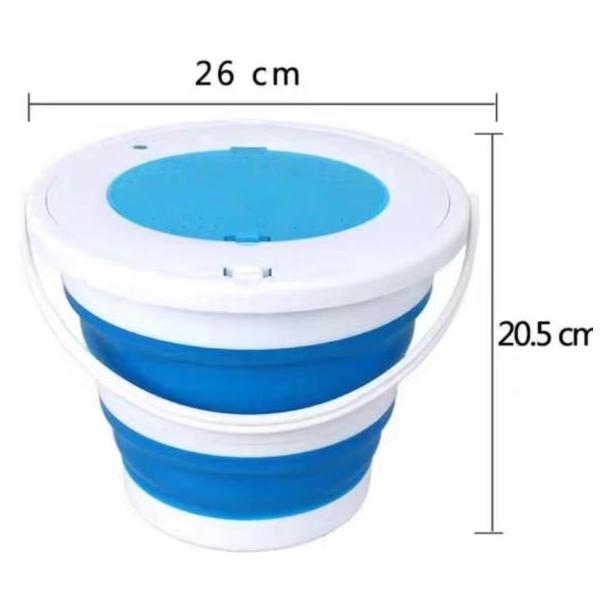 MCU Kontext Gelekugler / Gel Ball Blaster Ammo Spand 5L (SILICON COLLAPSIBLE BUCKET 5L)