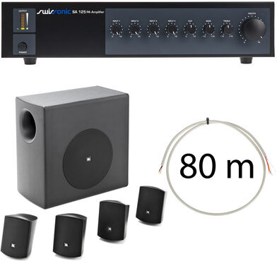 Swissonic JBL Control 50 BK Bar Bundle noir
