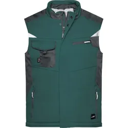 James & Nicholson Herren Workwear Winter Softshell Gilet Strong Weste JN825