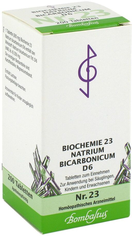 Biochemie 23 Natrium bicarbonicum D6 Tabletten