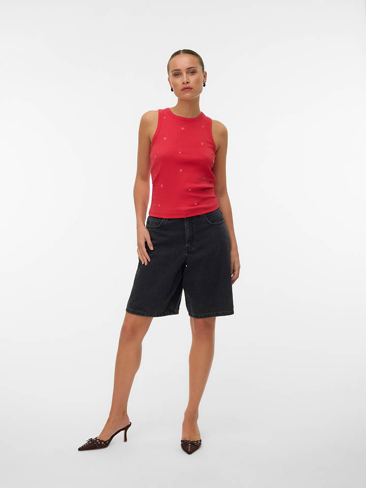 Vero Moda Top in Rot - S