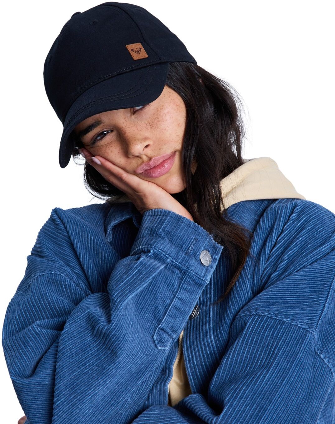Baseball Cap ROXY "Extra Innings", Damen, grau (anthrazit), Baumwolle, Caps Baseball Cap anthrazit Einheitsgröße