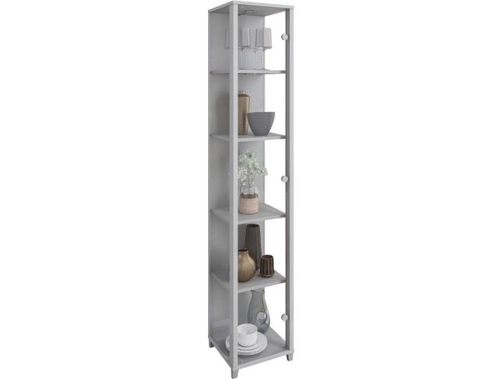 fif möbel Vitrine OPTIMA Standvitrine, Vitrinenschrank, Glasvitrine, Sammlervitrine