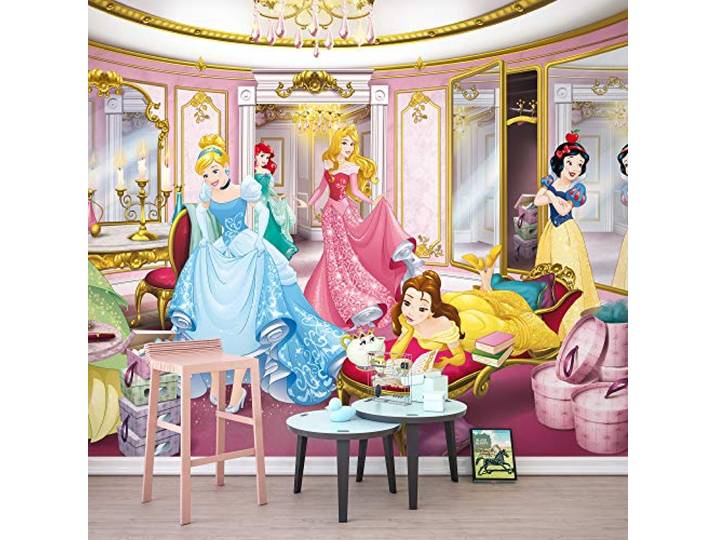 Photo Murale sur Papier\, 368cm x 254cm\, Disney Princess Miroir