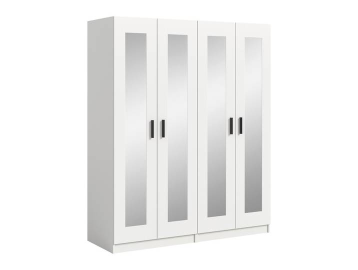 Drehtürenschrank Visby Weiß
