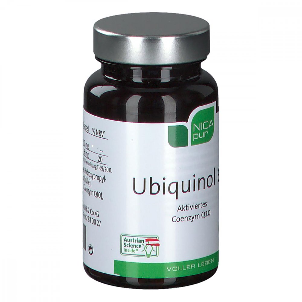 NICApur Micronutrition GmbH Nicapur Ubiquinol 60 Kapseln 11648508