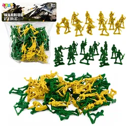 Militärset, Soldatenfiguren, 72-teilig.