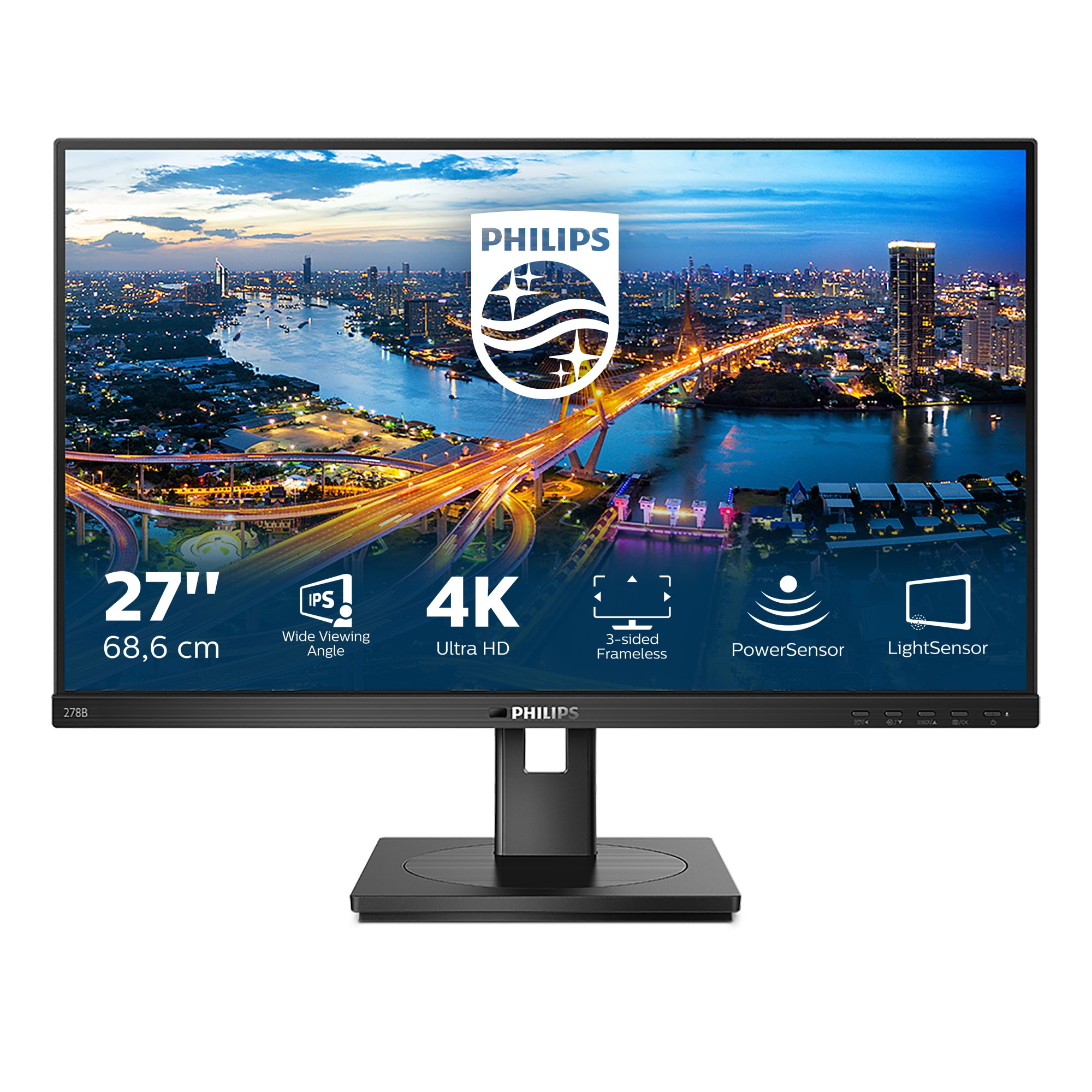 Philips B-Line 278B1 27 Zoll 4K (UHD) IPS Panel 16:9 Monitor