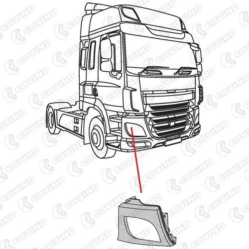 COVIND CF6/ 98 Eyelid, headlight