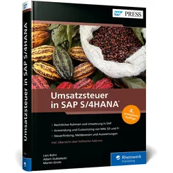 Umsatzsteuer in SAP S/4HANA, Fachbücher von Lars Bohn, Martin Grote, Adam Dubielecki