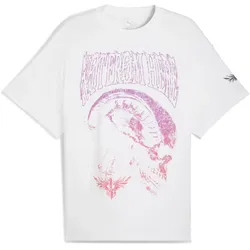 Puma, Herren, Sportshirt, LaMelo World Tour-nament Tee I (L), Weiss