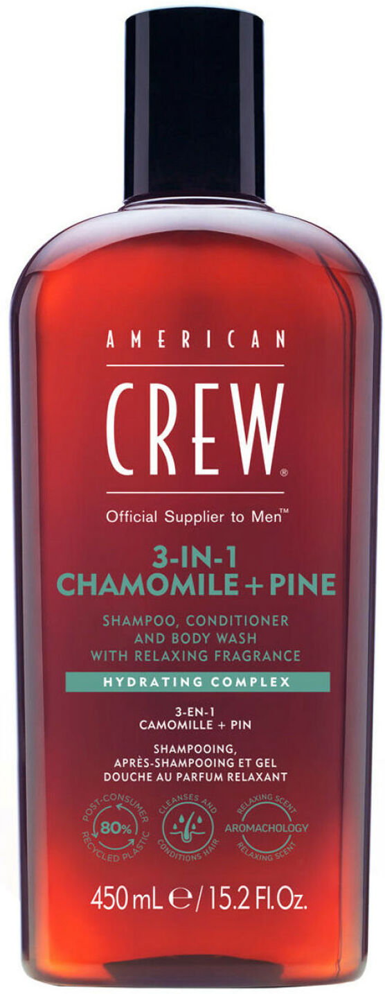 AMERICAN CREW 3-in-1 Chamomile + Pine Shampoo 450ml