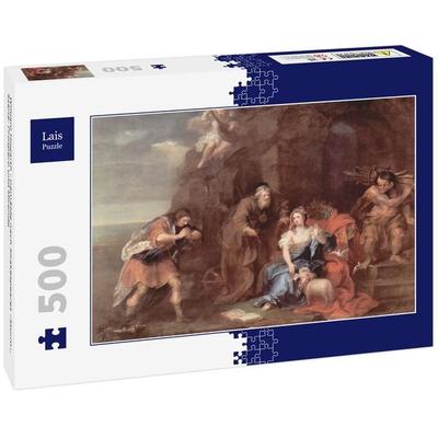 Lais Puzzle William Hogarth - Gemälde nach Shakespeares »Sturm«, Szene: Prospero und Miranda 500 Teile