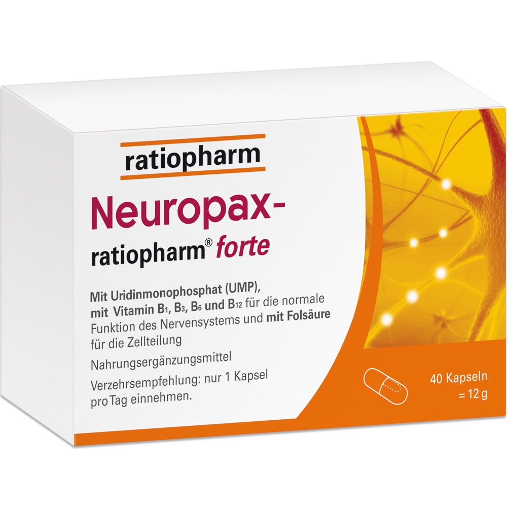 NEUROPAX-ratiopharm forte Kapseln 40 St