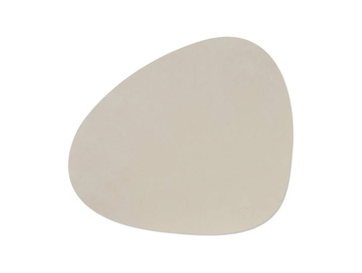 LIND DNA Set de table Nupo curve L Oyster white