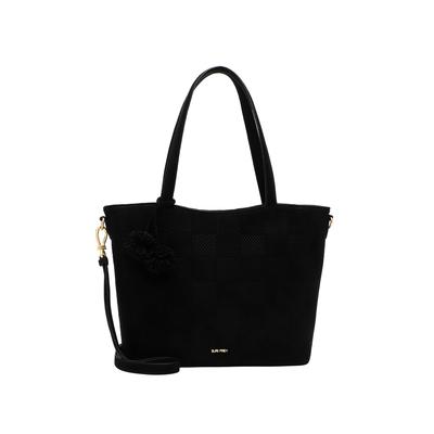 Shopper SURI FREY "Shopper SFY Glory", Damen, Gr. B/H/T: 41cm x 28cm x 15cm 0, schwarz (schwarz 100), Polyester, Taschen Shopper