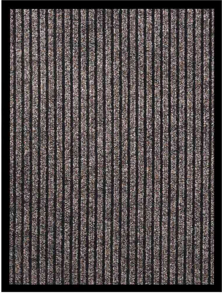 vidaXL Paillasson rayé Beige 40x60 cm