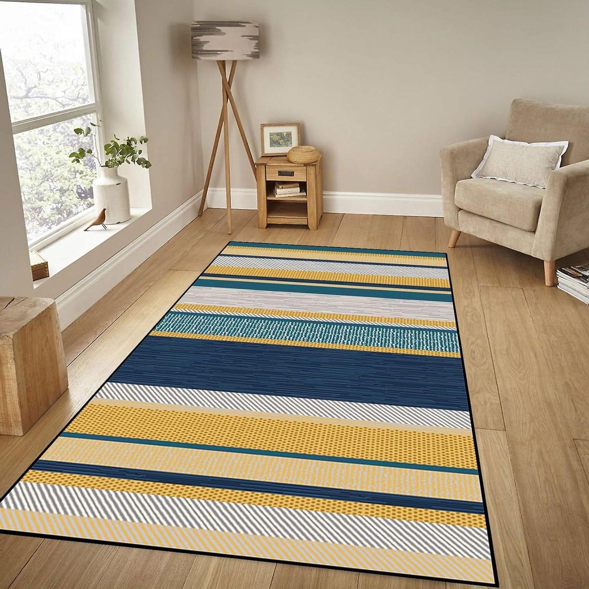 Grijs Antislip Loper Kleed voor Gang, Keuken of Badkamer - Breedte: 80 cm, Lengte: 200 cm