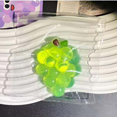 Perfect Picks Market Squishy Grapes Fidget Toy For Stress Relief & Sensory Play green Grapes